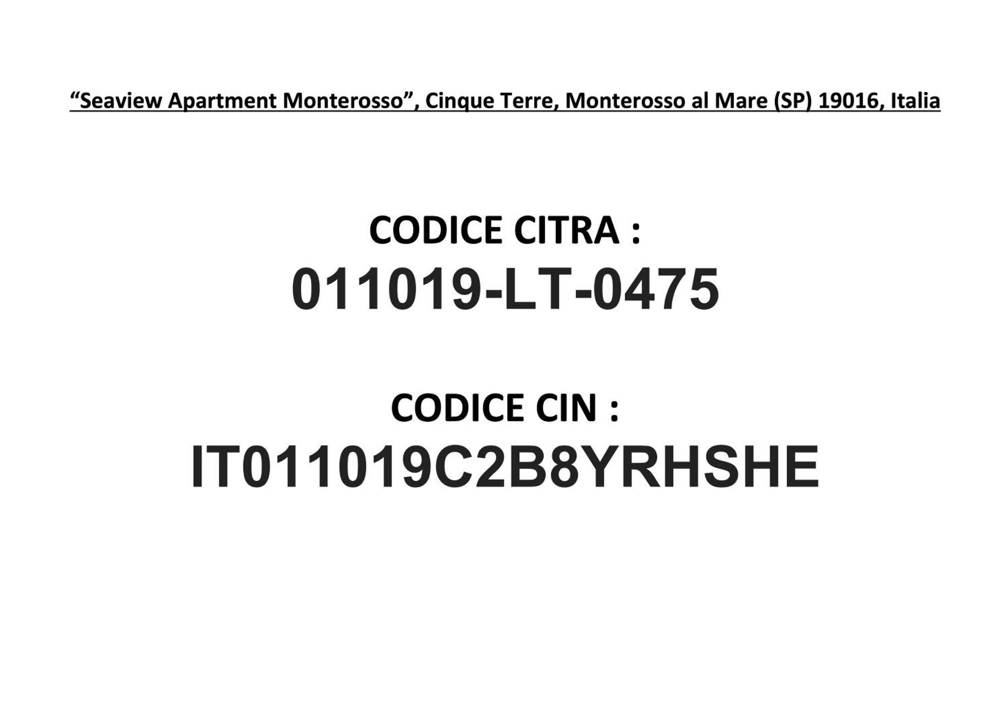 Seaview Apartment Monterosso, Cinque Terre Monterosso al Mare Exterior photo